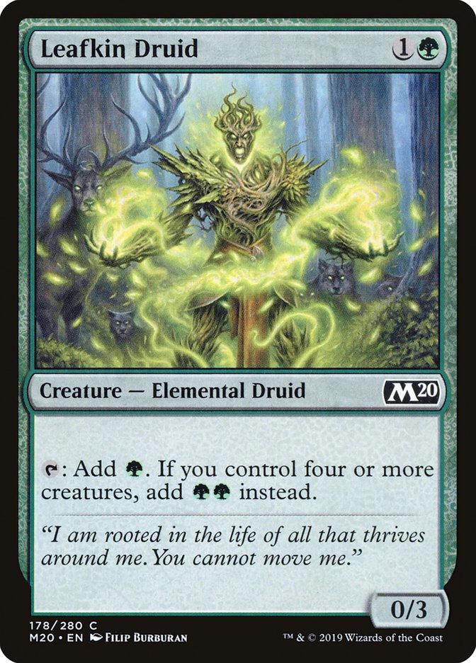 Leafkin Druid [Core Set 2020] | Play N Trade Winnipeg