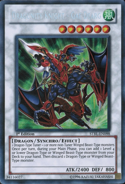 Dragunity Knight - Gae Dearg [STBL-EN098] Secret Rare | Play N Trade Winnipeg