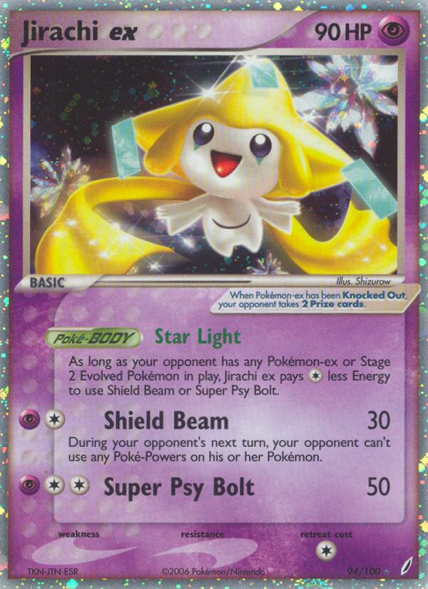 Jirachi ex (94/100) [EX: Crystal Guardians] | Play N Trade Winnipeg