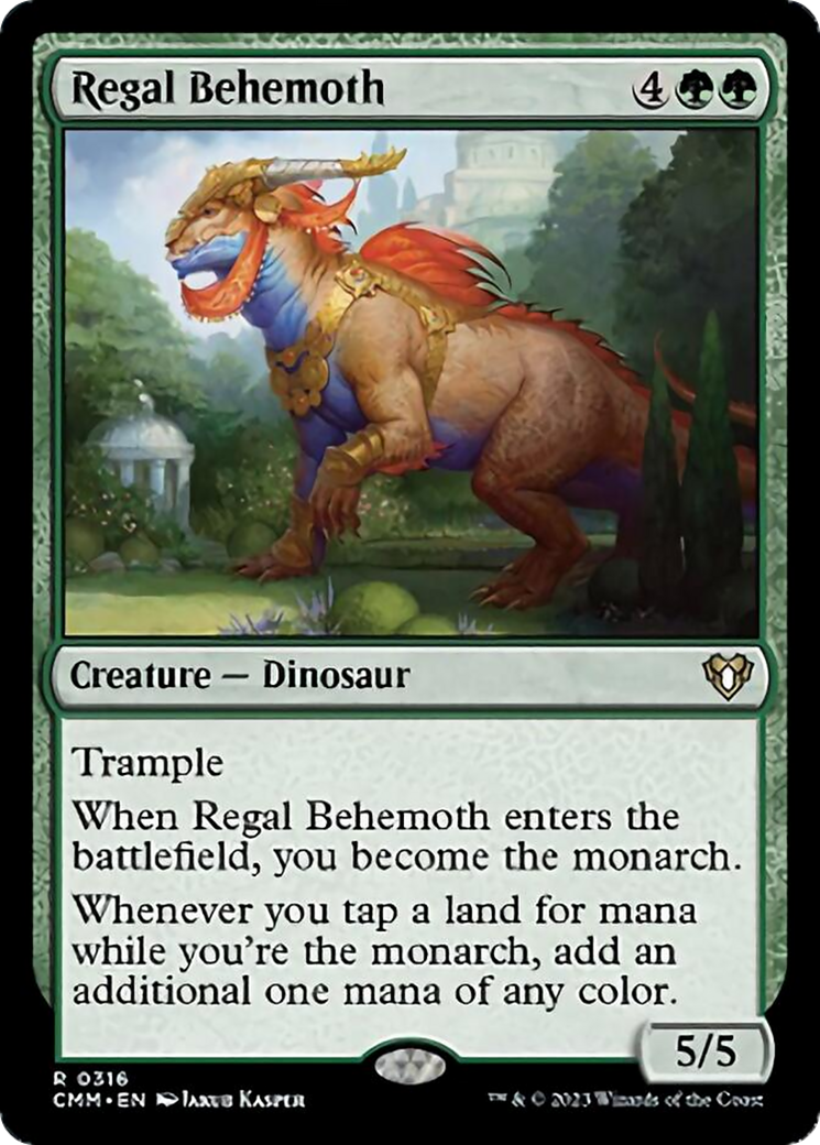 Regal Behemoth [Commander Masters] | Play N Trade Winnipeg