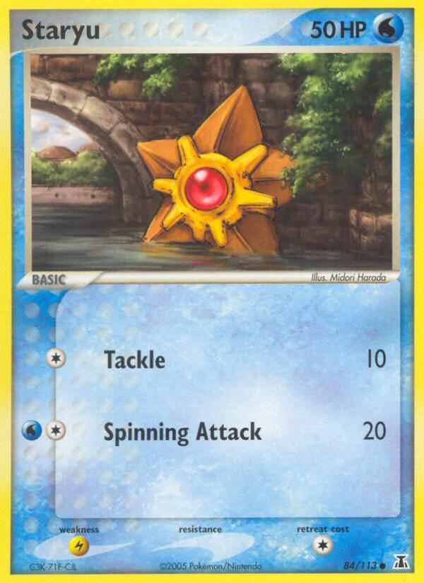 Staryu (84/113) [EX: Delta Species] | Play N Trade Winnipeg