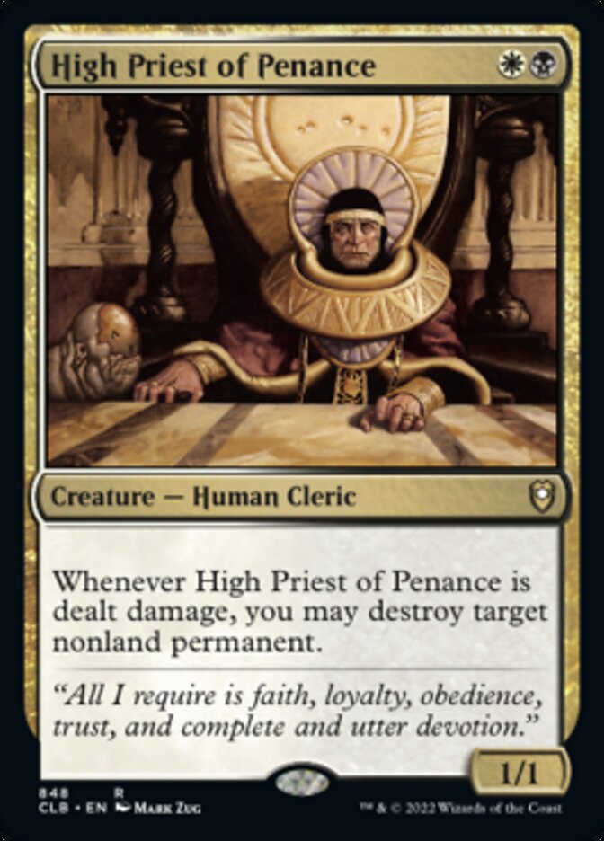 High Priest of Penance [Commander Legends: Battle for Baldur's Gate] | Play N Trade Winnipeg