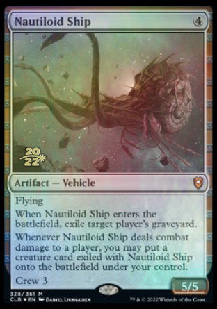 Nautiloid Ship [Commander Legends: Battle for Baldur's Gate Prerelease Promos] | Play N Trade Winnipeg