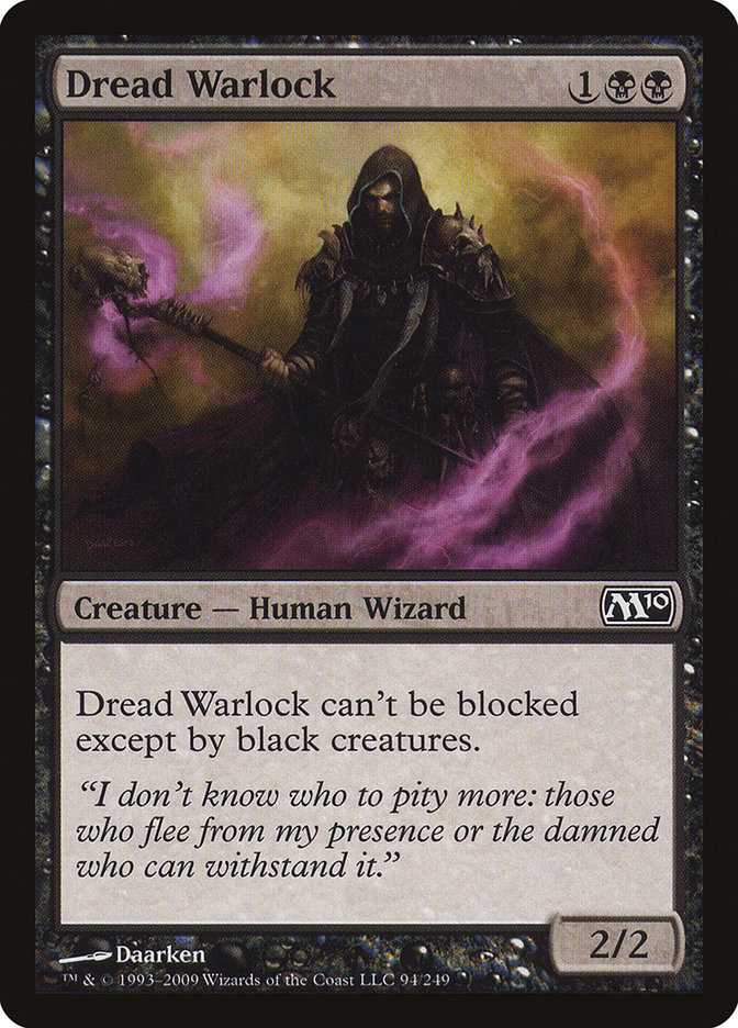 Dread Warlock [Magic 2010] | Play N Trade Winnipeg