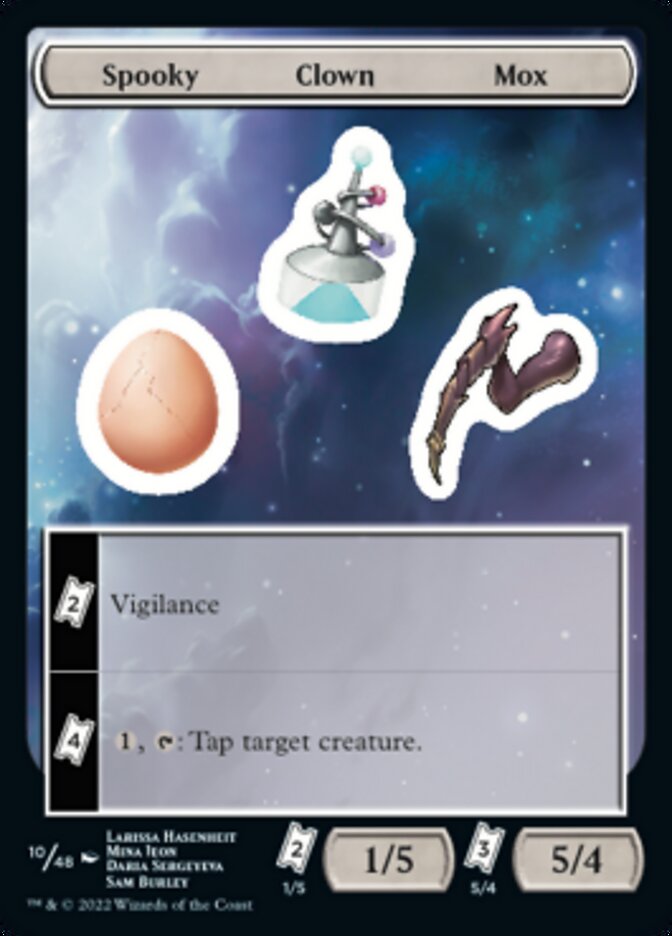 Spooky Clown Mox [Unfinity Stickers] | Play N Trade Winnipeg