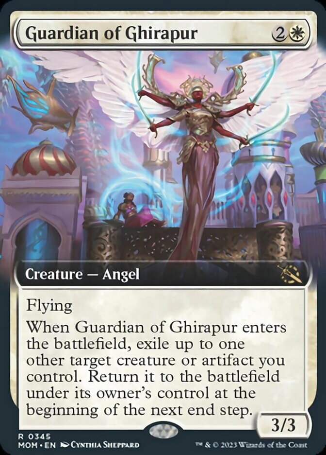 Guardian of Ghirapur (Extended Art) [March of the Machine] | Play N Trade Winnipeg