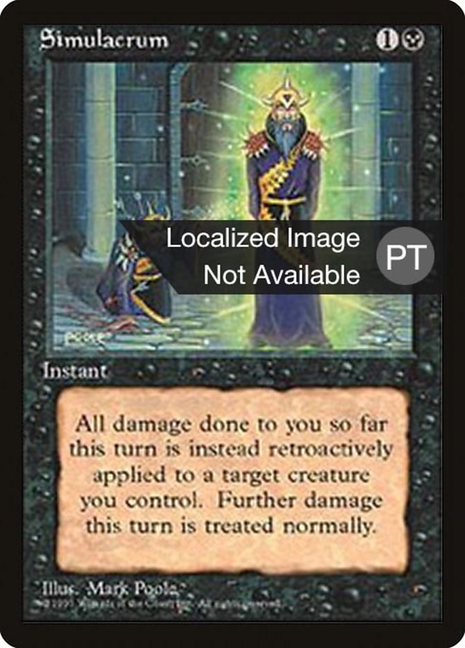 Simulacrum [Fourth Edition (Foreign Black Border)] | Play N Trade Winnipeg