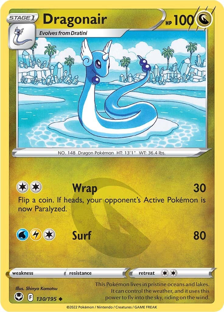 Dragonair (130/195) [Sword & Shield: Silver Tempest] | Play N Trade Winnipeg