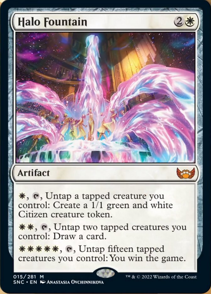 Halo Fountain [Streets of New Capenna] | Play N Trade Winnipeg