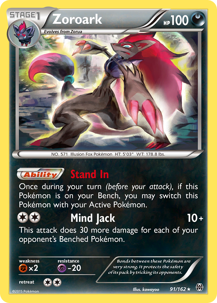 Zoroark (91/162) [XY: BREAKthrough] | Play N Trade Winnipeg