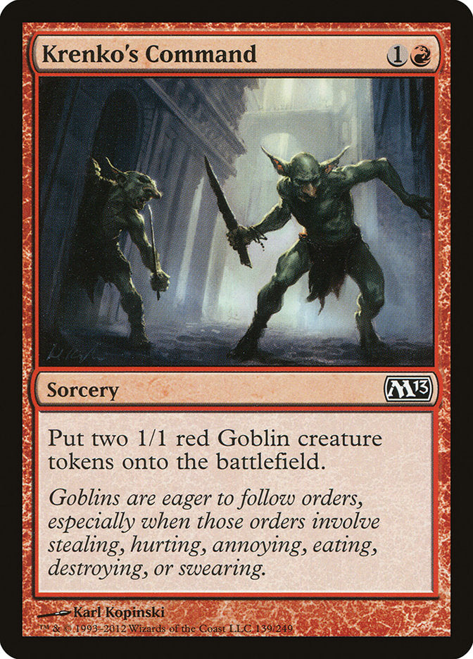 Krenko's Command [Magic 2013] | Play N Trade Winnipeg