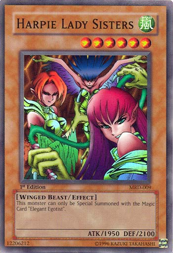 Harpie Lady Sisters [MRD-009] Super Rare | Play N Trade Winnipeg