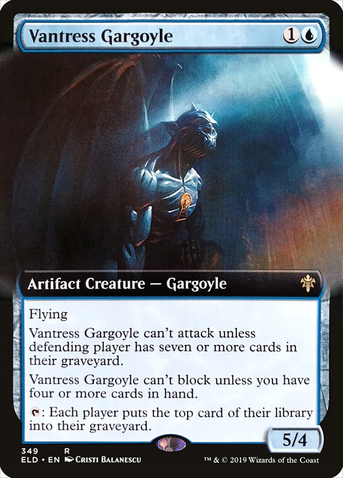 Vantress Gargoyle (Extended) [Throne of Eldraine] | Play N Trade Winnipeg