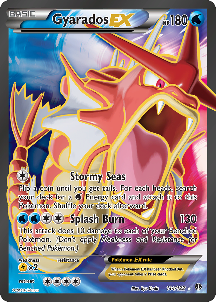 Gyarados EX (114/122) [XY: BREAKpoint] | Play N Trade Winnipeg