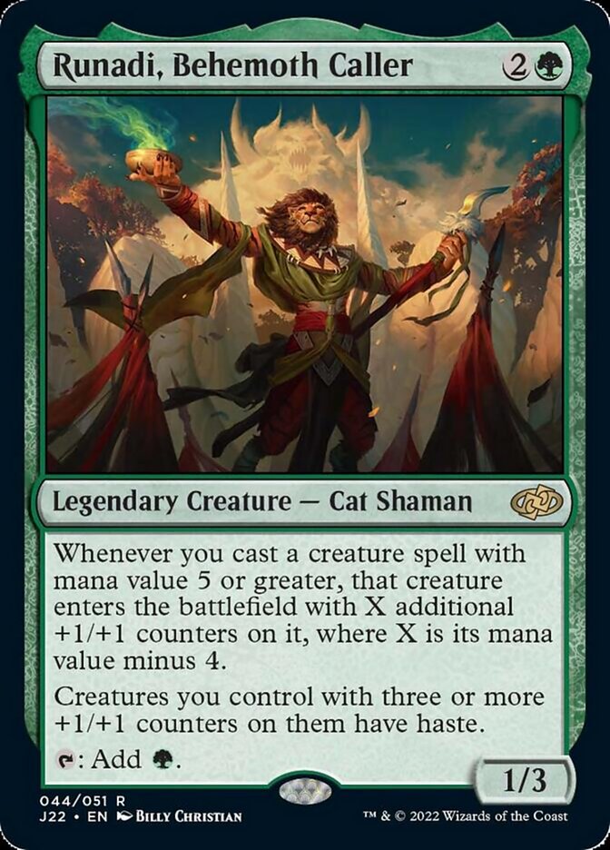 Runadi, Behemoth Caller [Jumpstart 2022] | Play N Trade Winnipeg