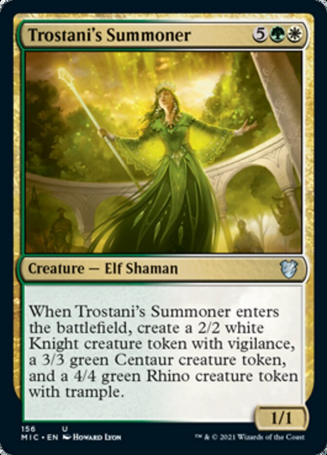 Trostani's Summoner [Innistrad: Midnight Hunt Commander] | Play N Trade Winnipeg