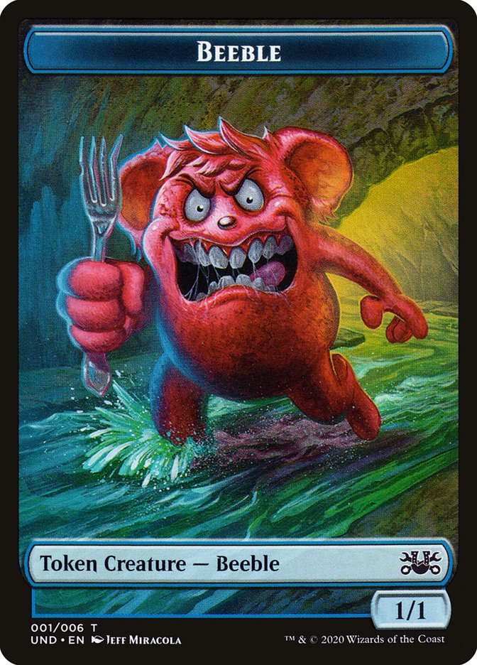 Beeble // Dragon Double-sided Token [Unsanctioned Tokens] | Play N Trade Winnipeg