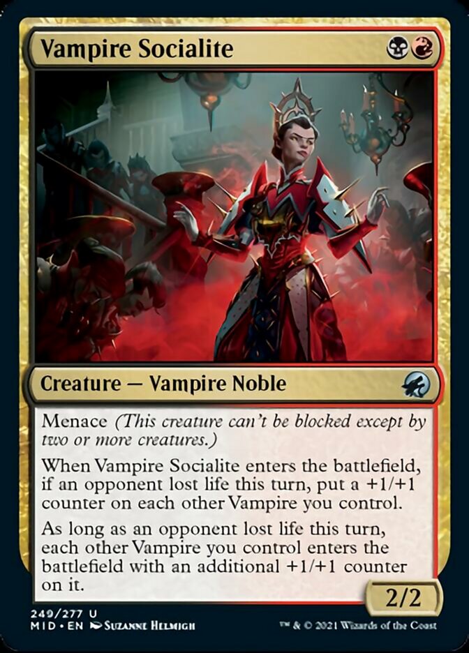 Vampire Socialite [Innistrad: Midnight Hunt] | Play N Trade Winnipeg