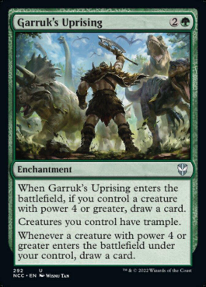 Garruk's Uprising [Streets of New Capenna Commander] | Play N Trade Winnipeg