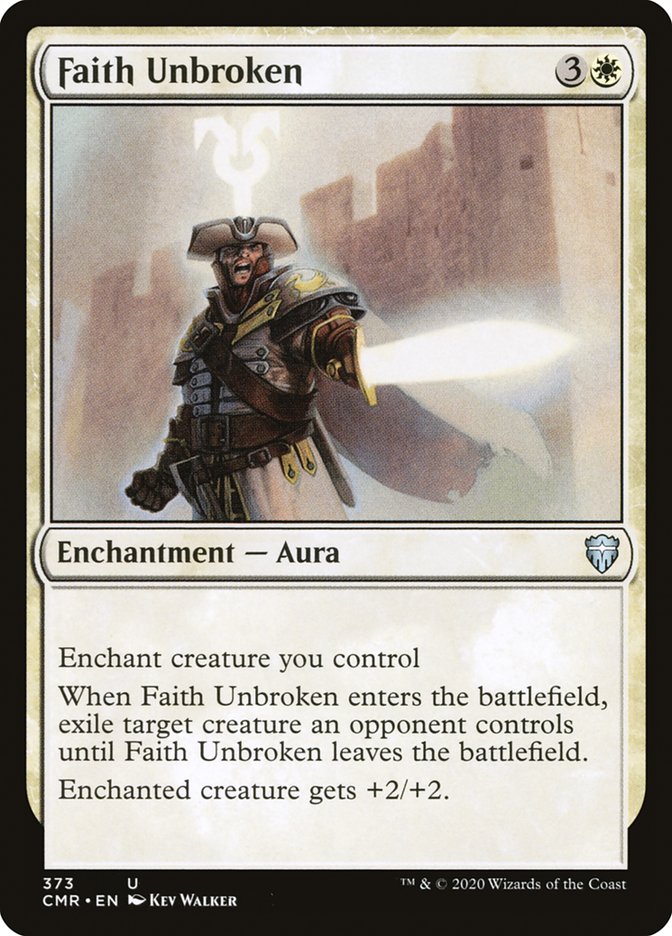 Faith Unbroken [Commander Legends] | Play N Trade Winnipeg