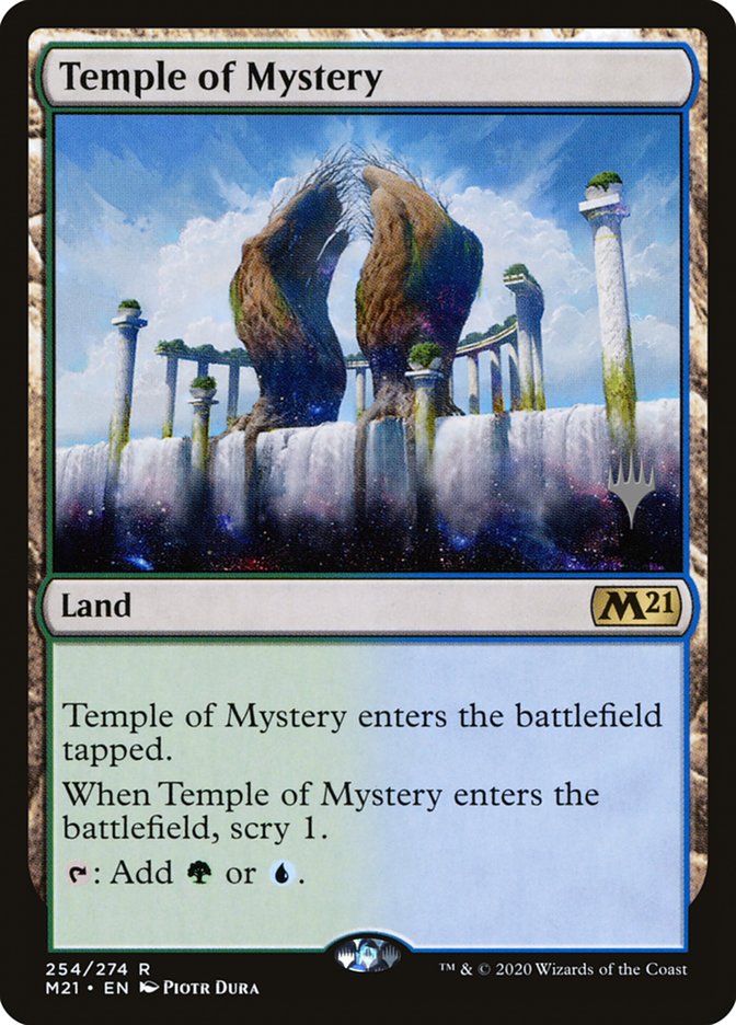 Temple of Mystery (Promo Pack) [Core Set 2021 Promos] | Play N Trade Winnipeg