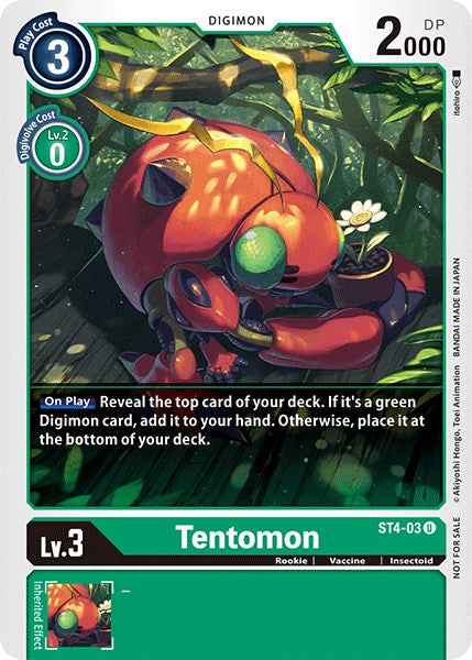 Tentomon [ST4-03] (Official Tournament Pack Vol.3) [Starter Deck: Giga Green Promos] | Play N Trade Winnipeg