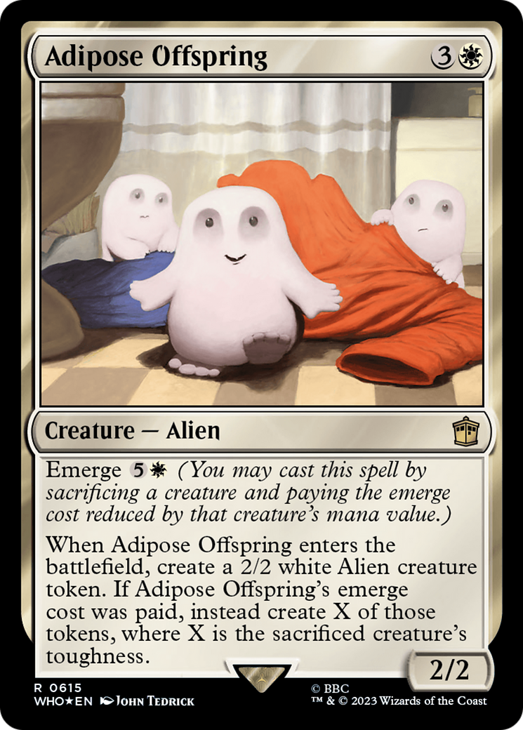 Adipose Offspring (Surge Foil) [Doctor Who] | Play N Trade Winnipeg