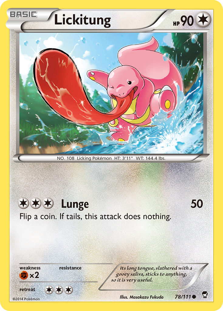 Lickitung (78/111) [XY: Furious Fists] | Play N Trade Winnipeg