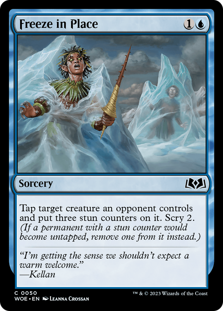 Freeze in Place [Wilds of Eldraine] | Play N Trade Winnipeg