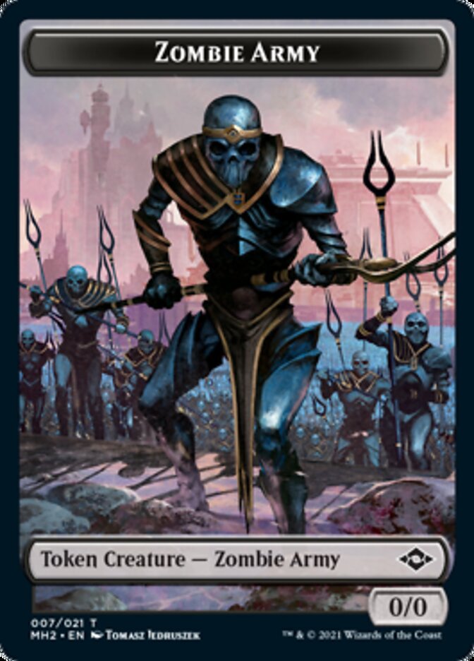 Zombie Army Token [Modern Horizons 2 Tokens] | Play N Trade Winnipeg