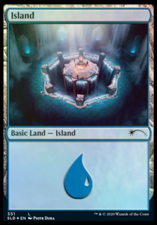 Island (Archaeology) (551) [Secret Lair Drop Promos] | Play N Trade Winnipeg