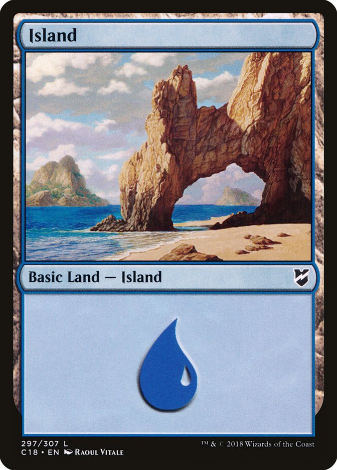 Island (297) [Commander 2018] | Play N Trade Winnipeg