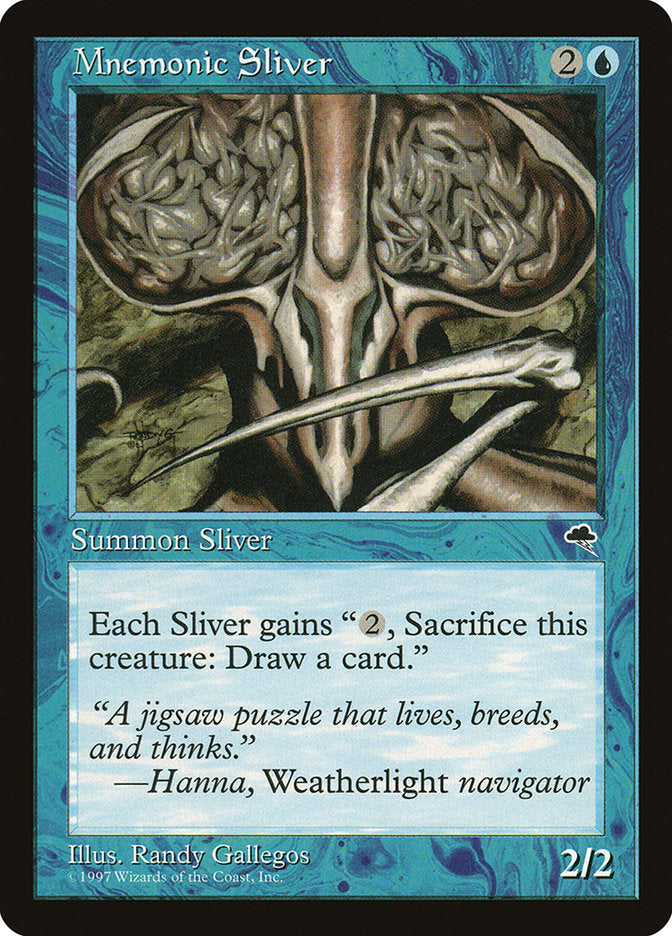 Mnemonic Sliver [Tempest] | Play N Trade Winnipeg