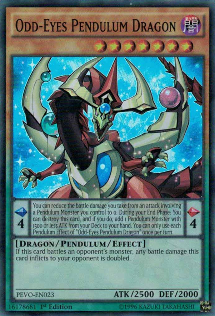 Odd-Eyes Pendulum Dragon [PEVO-EN023] Super Rare | Play N Trade Winnipeg