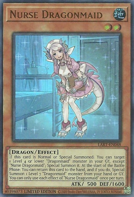 Nurse Dragonmaid [LART-EN048] Ultra Rare | Play N Trade Winnipeg