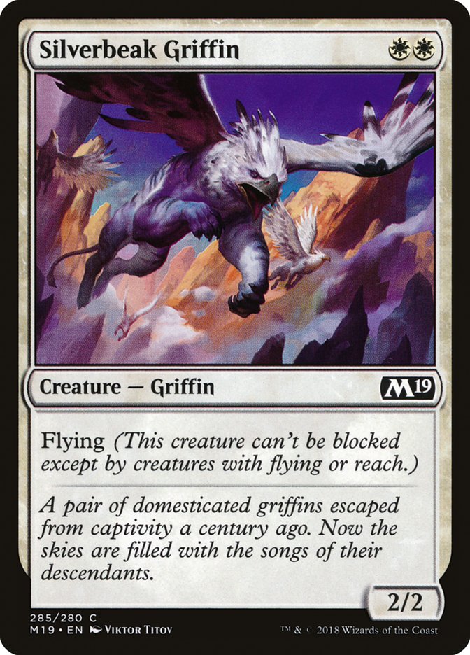 Silverbeak Griffin [Core Set 2019] | Play N Trade Winnipeg