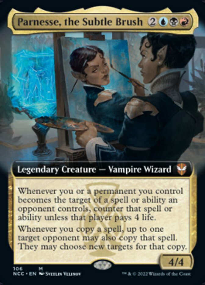 Parnesse, the Subtle Brush (Extended Art) [Streets of New Capenna Commander] | Play N Trade Winnipeg