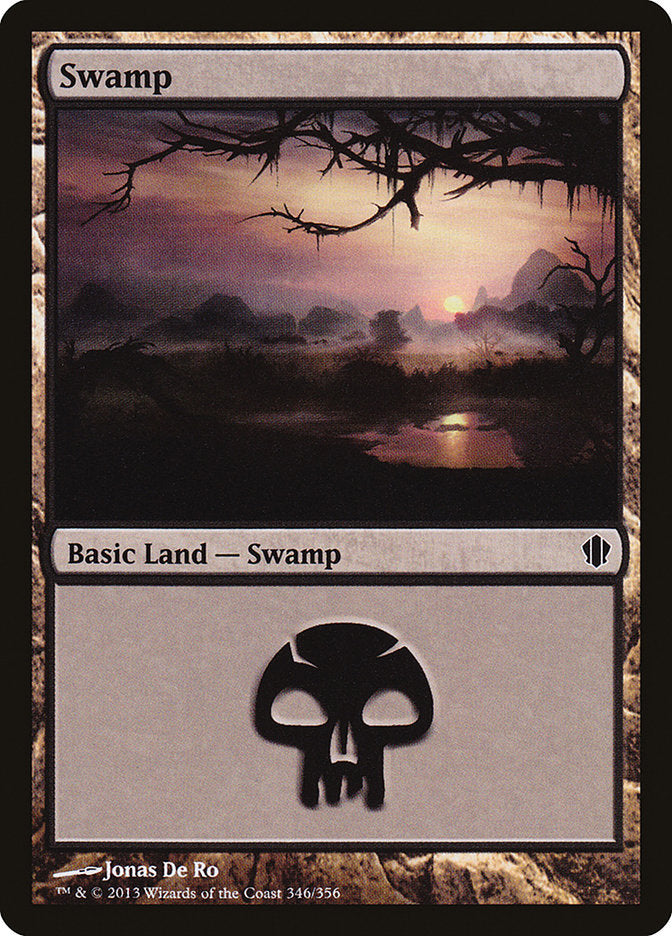 Swamp (346) [Commander 2013] | Play N Trade Winnipeg