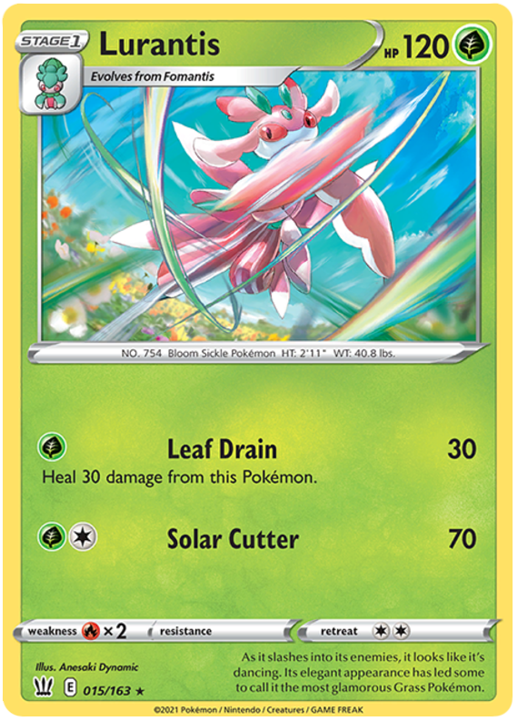 Lurantis (015/163) [Sword & Shield: Battle Styles] | Play N Trade Winnipeg