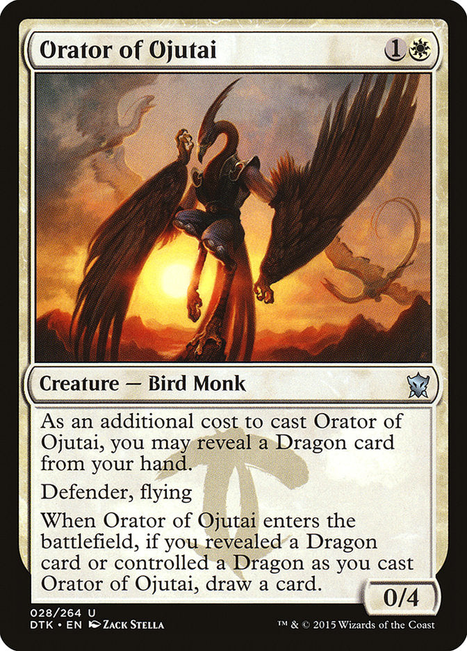 Orator of Ojutai [Dragons of Tarkir] | Play N Trade Winnipeg