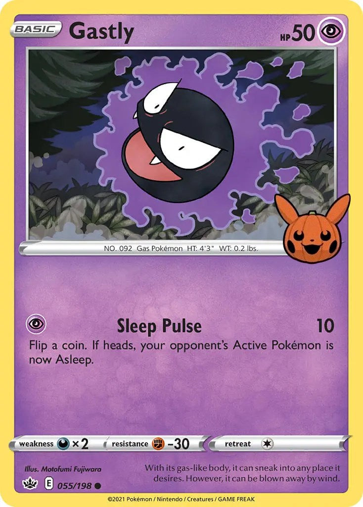 Gastly (055/198) [Trick or Trade] | Play N Trade Winnipeg