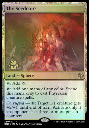 The Seedcore [Phyrexia: All Will Be One Prerelease Promos] | Play N Trade Winnipeg