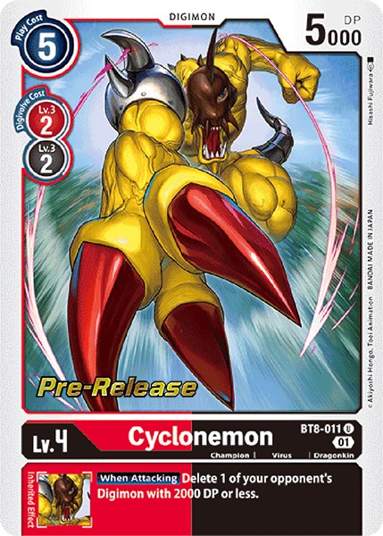Cyclonemon [BT8-011] [New Awakening Pre-Release Cards] | Play N Trade Winnipeg