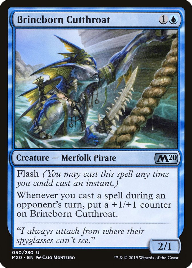 Brineborn Cutthroat [Core Set 2020] | Play N Trade Winnipeg