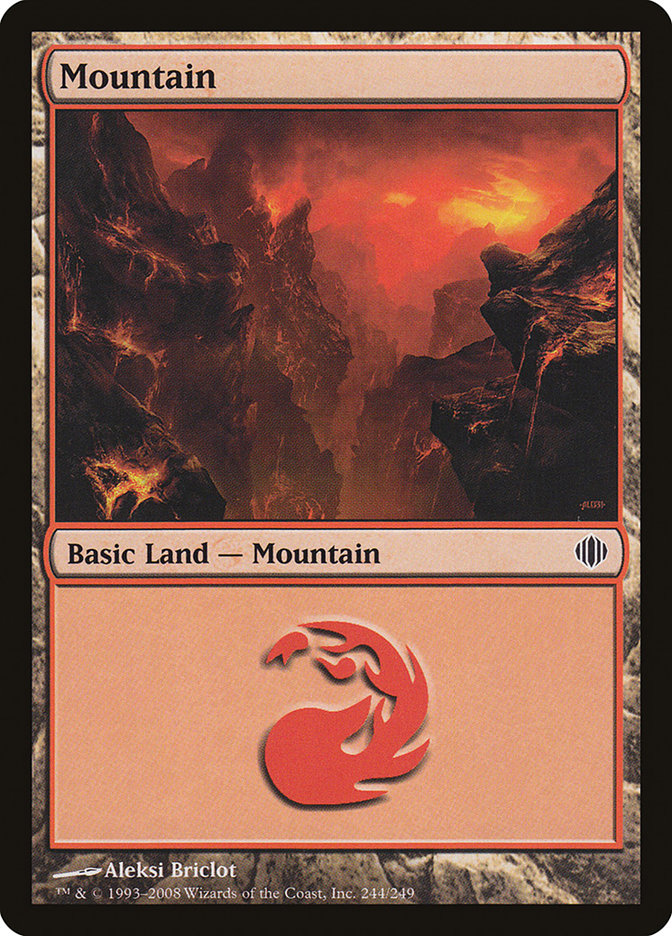 Mountain (244) [Shards of Alara] | Play N Trade Winnipeg