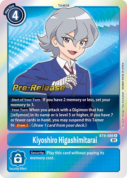 Kiyoshiro Higashimitarai [BT9-086] [X Record Pre-Release Promos] | Play N Trade Winnipeg