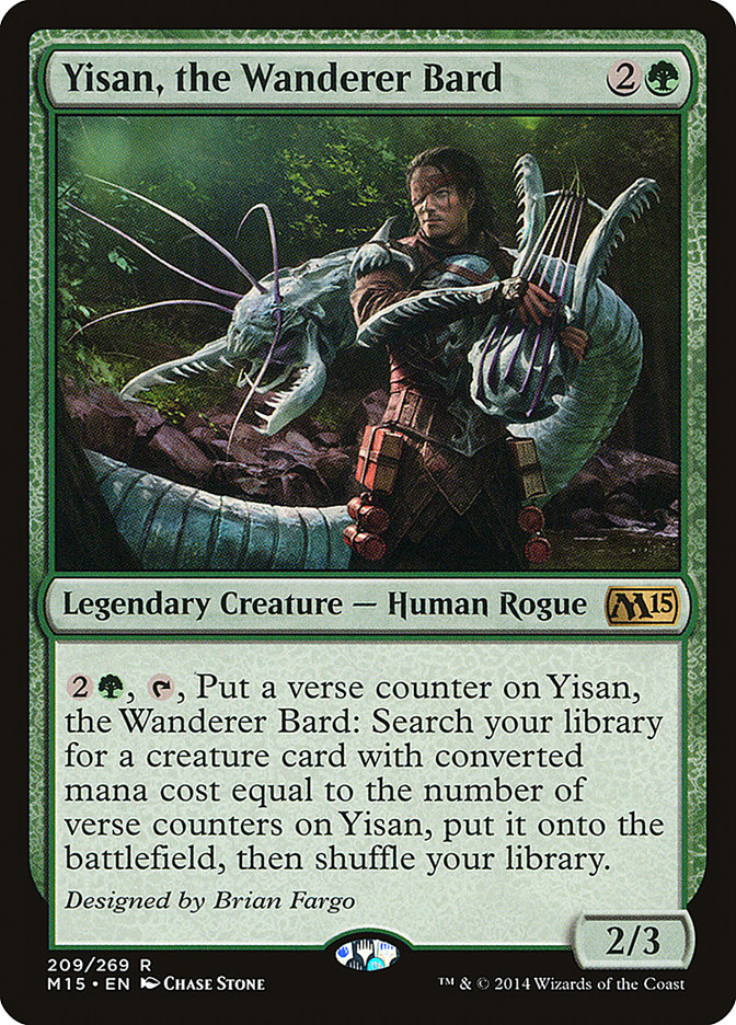 Yisan, the Wanderer Bard [Magic 2015] | Play N Trade Winnipeg