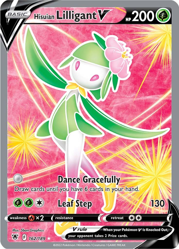 Hisuian Lilligant V (162/189) [Sword & Shield: Astral Radiance] | Play N Trade Winnipeg