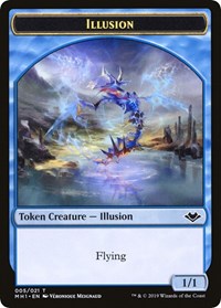 Illusion // Bear Double-Sided Token [Modern Horizons Tokens] | Play N Trade Winnipeg