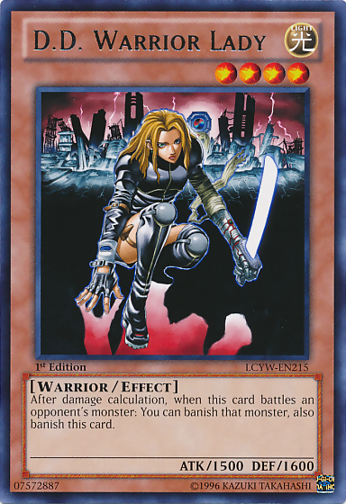 D.D. Warrior Lady [LCYW-EN215] Rare | Play N Trade Winnipeg